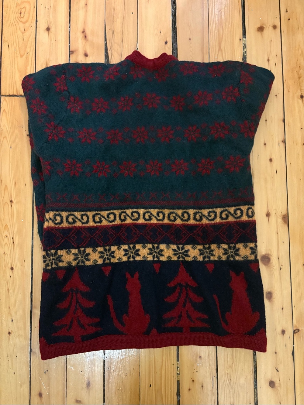 Vintage 90s wool sweater - Picture 5 of 6